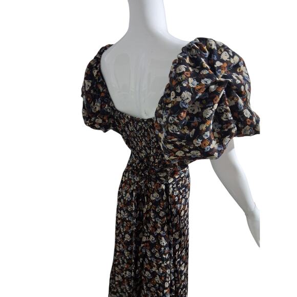 The Flourish Narket Bohemian Women's size Medium Puff Babydoll Fairycore Dress - Picture 6 of 12